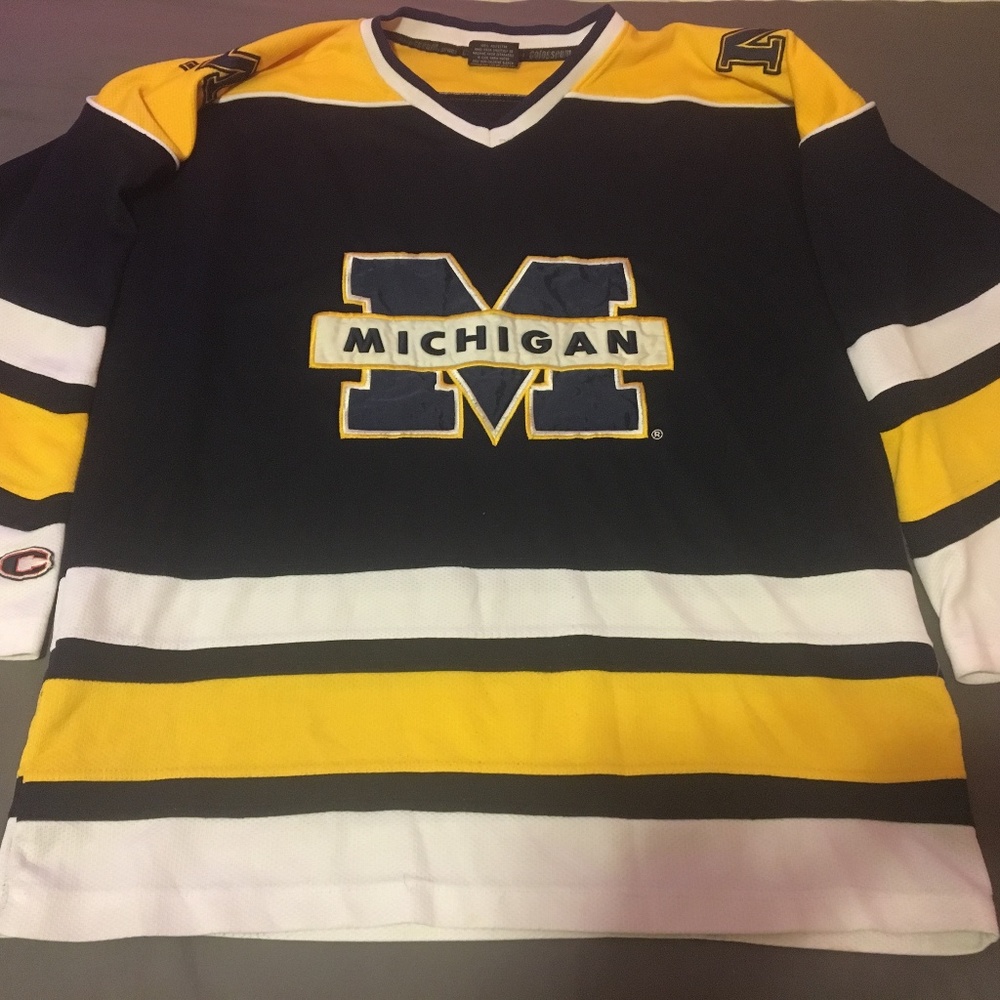 VTG U of M Michigan Jersey 2XL XXL